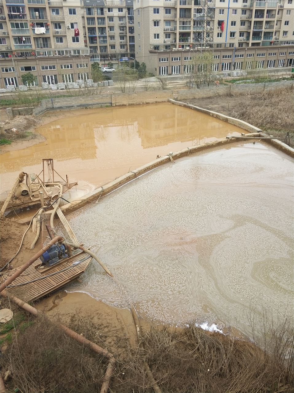 玉门沉淀池淤泥清理-厂区废水池淤泥清淤