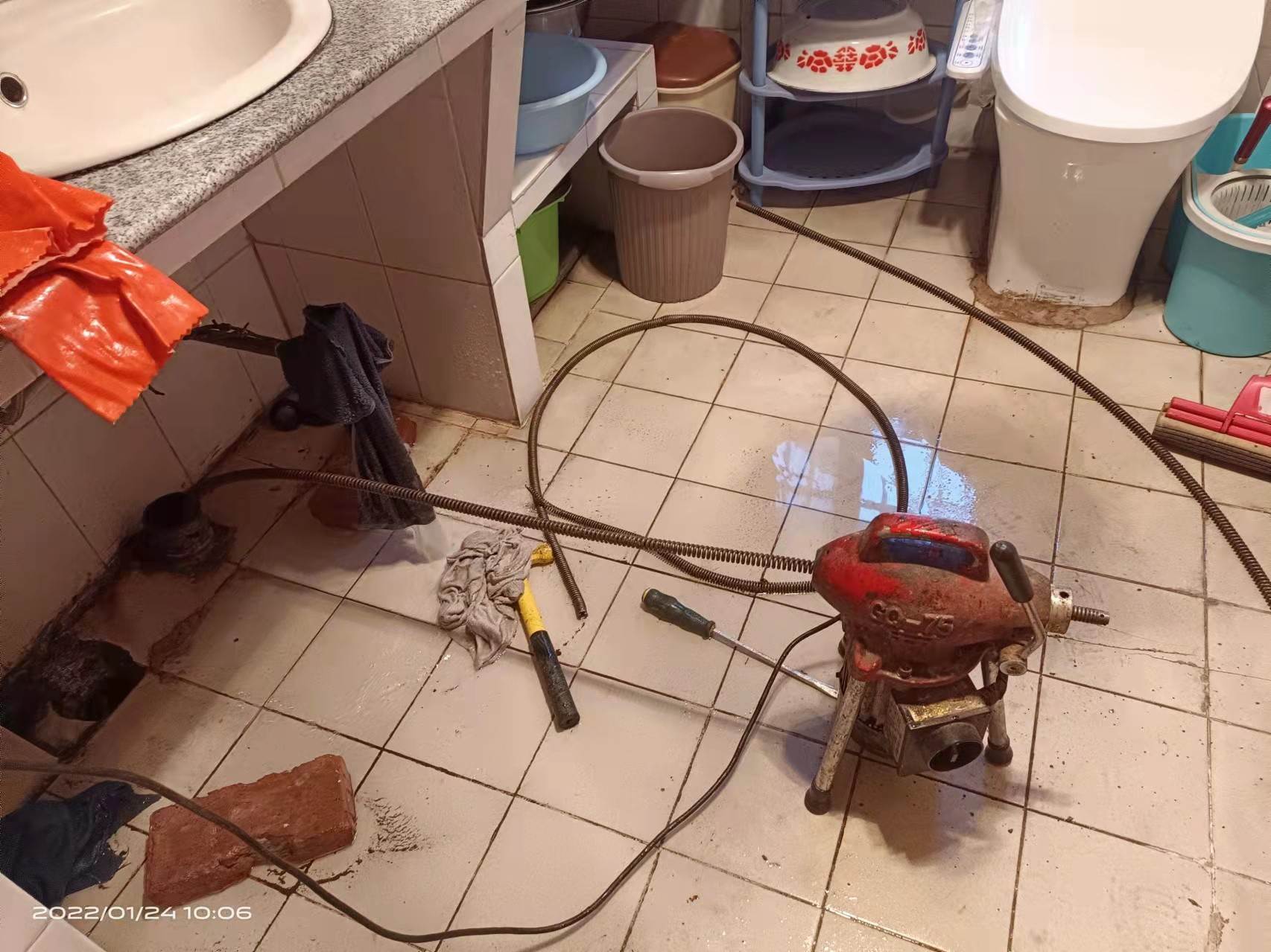 玉门疏通厨房下水道，地漏疏通